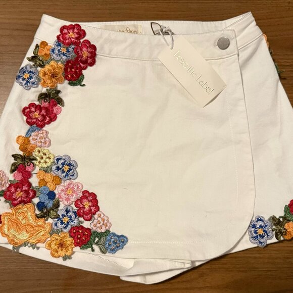 Embroidered Marie Skort - Love the Label - Picture 5 of 7